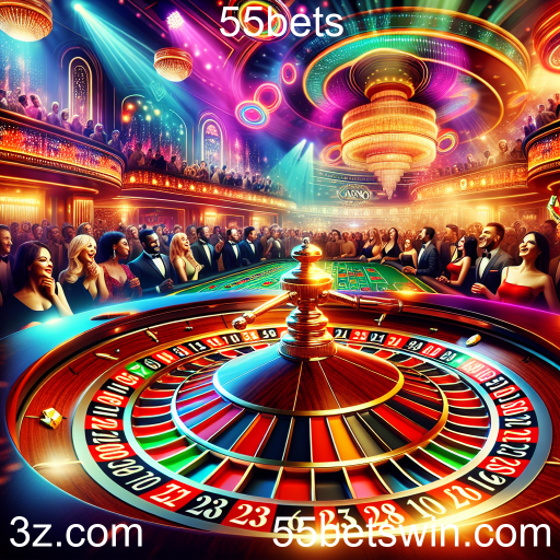 A Emoção da Roleta no 55bets